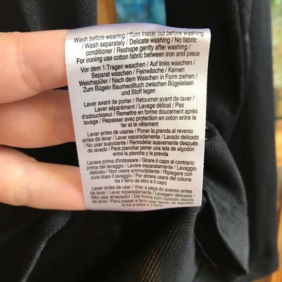 Golfino long sleeved black collared top size 8 - Picture 5 of 7